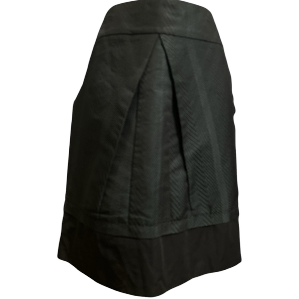BCBG Maxazria Herringbone Jaime Green/Black with Pockets Sz.0